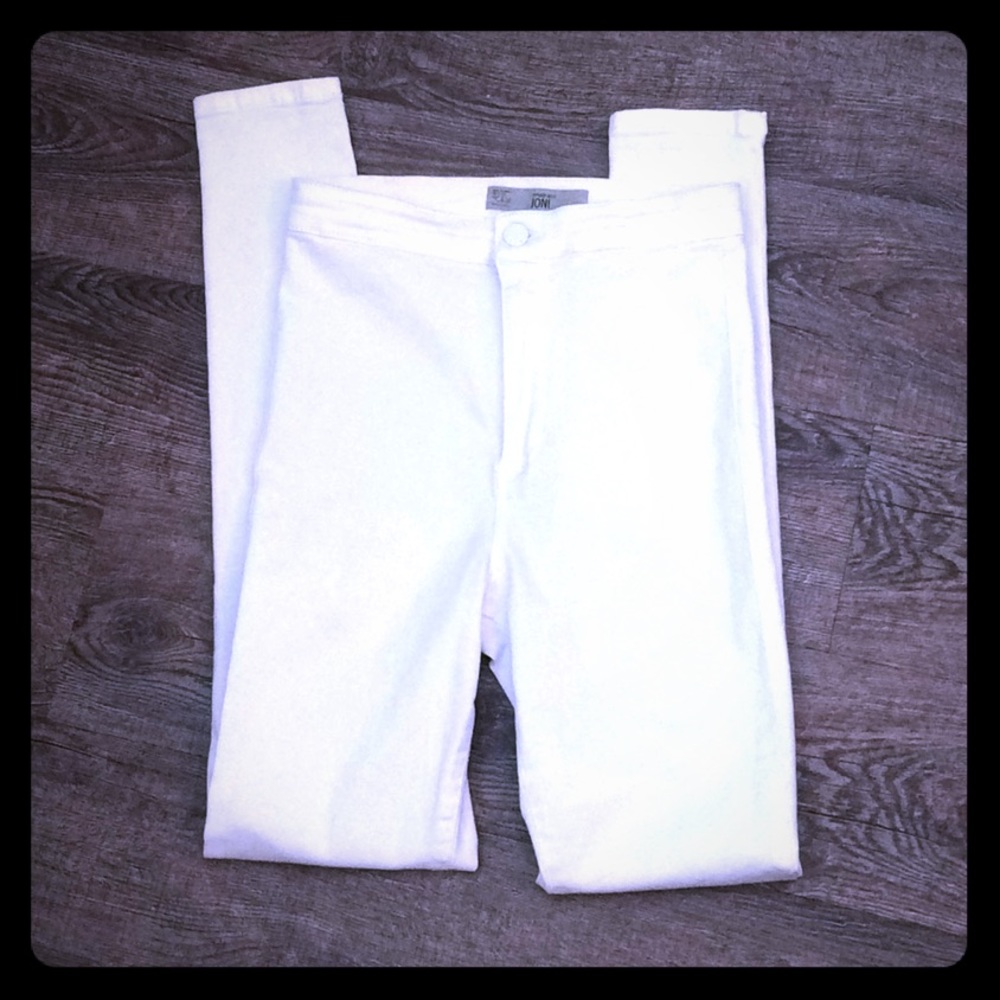 Ladies skinny hi-rise jean